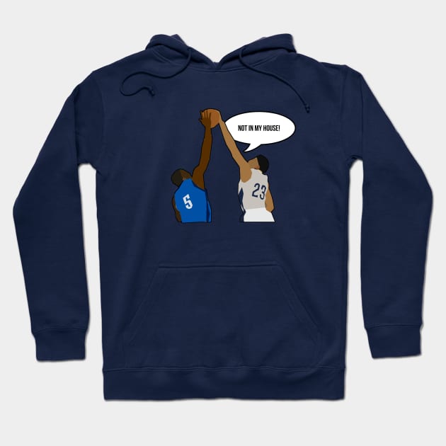 Anthony Davis - Not in My House Hoodie by xavierjfong